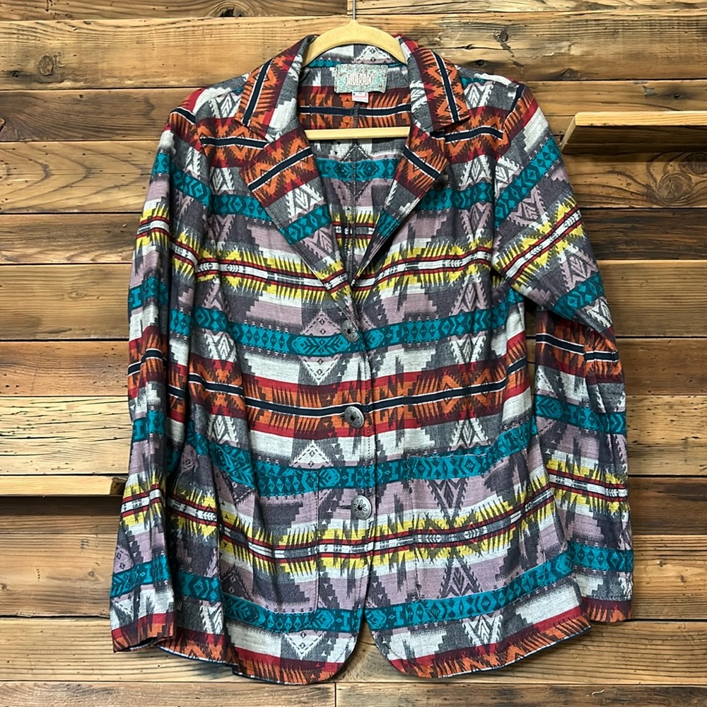 Silverado Western Three Button Blazer